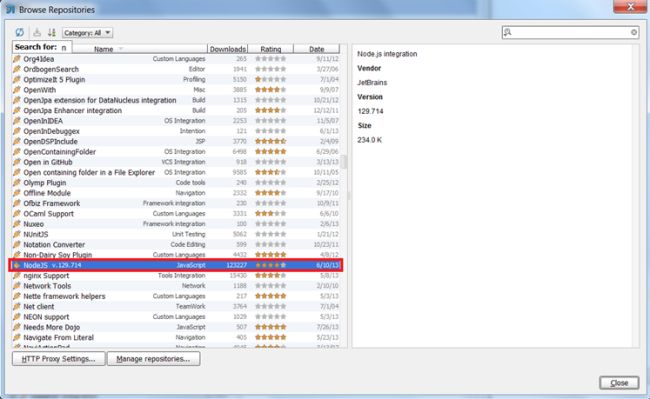 install node plugins in Intellij IDEA1
